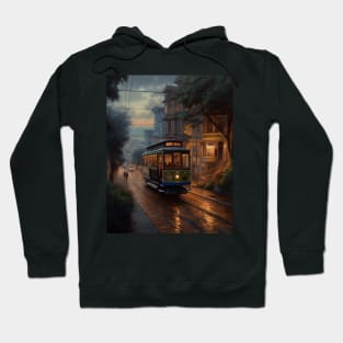 Evening Trolleybus 1 Hoodie